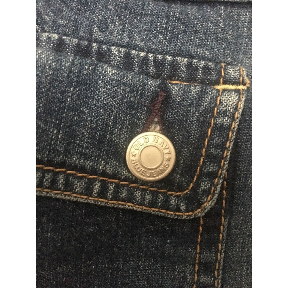 Old Navy Women's Blue Capri Jeans Size 4 - Picture 4 of 10